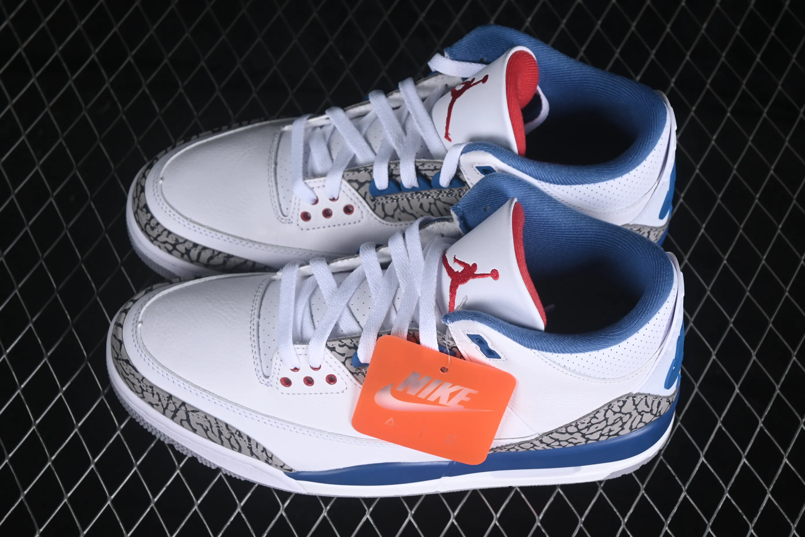 All categories Air Jordan Jordan series basketball shoes Air Jordan 3 GX foreign trade version Air Jordan 3 Retro "True Blue" AJ3 Joe 3 true blue color IF4396-104